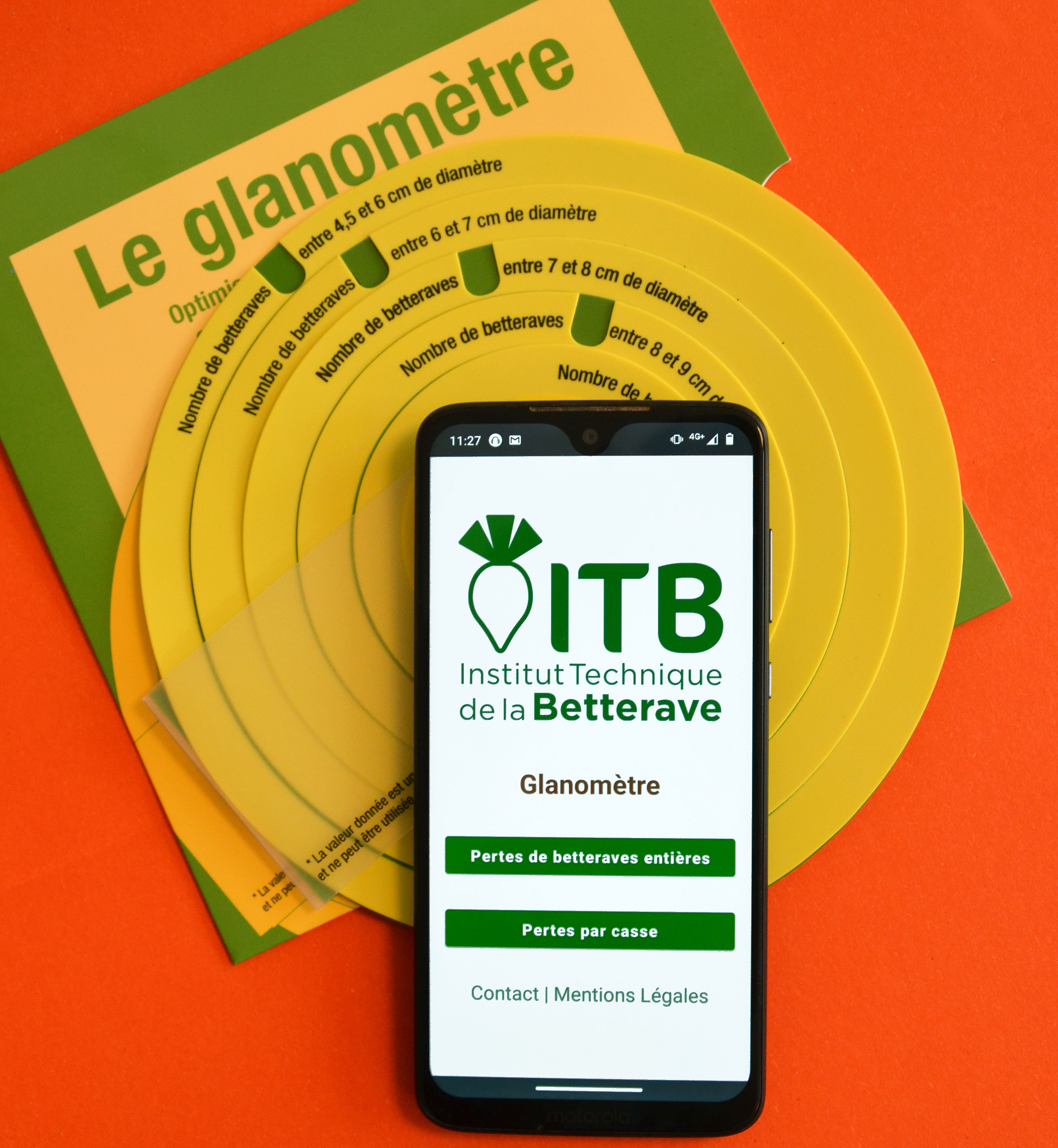 Réglez vos machines sur smartphone avec le glanomètre